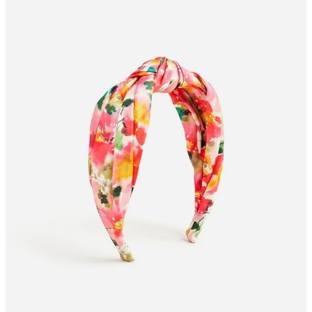 NWOT J.Crew Printed Knot Headband